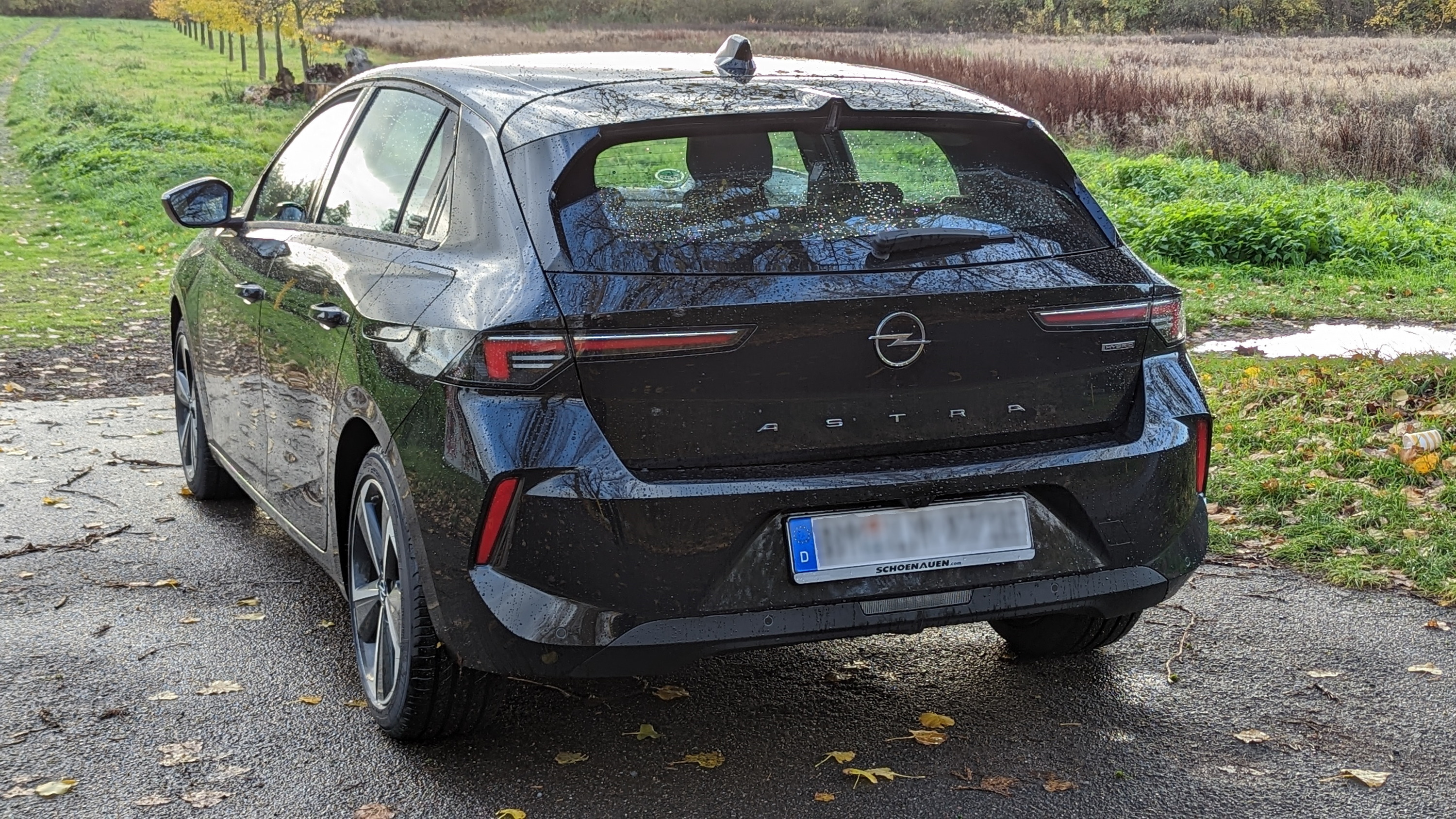 mein PHEV in freier Wildbahn